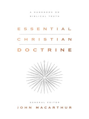cover image of Essential Christian Doctrine